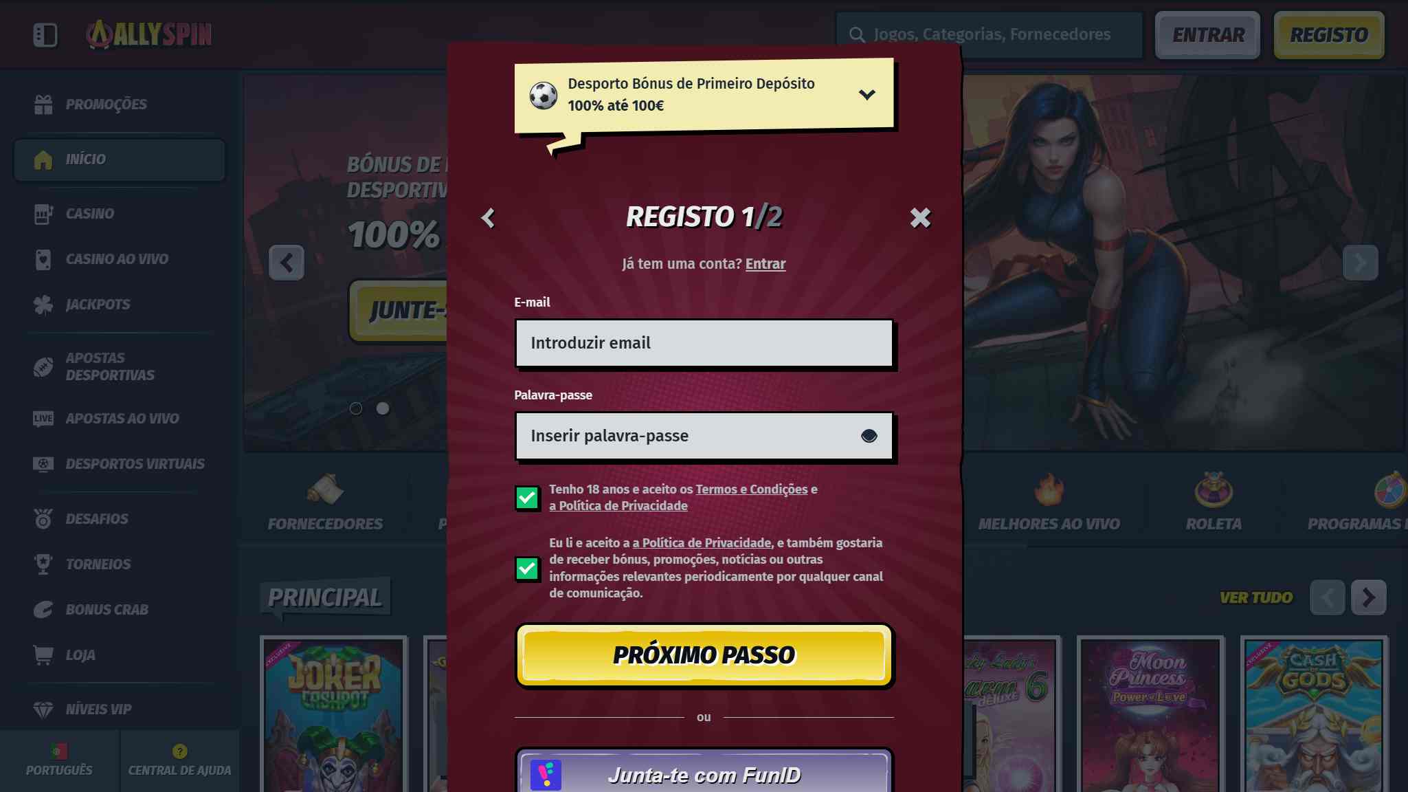 the betting site