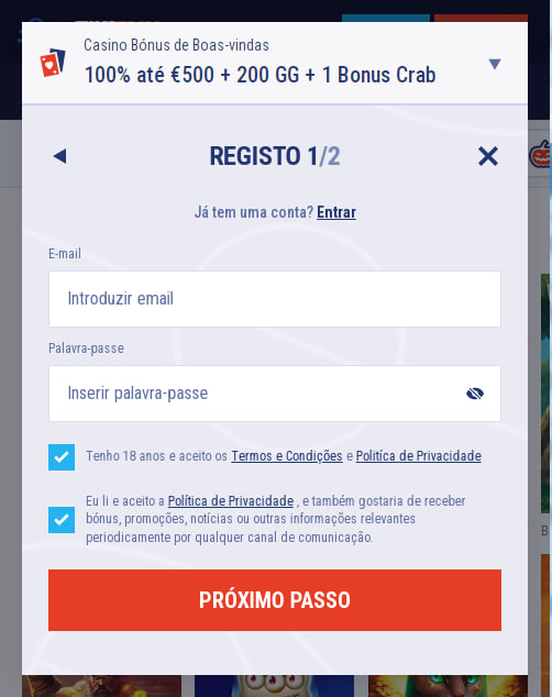 casa de aposta betânia